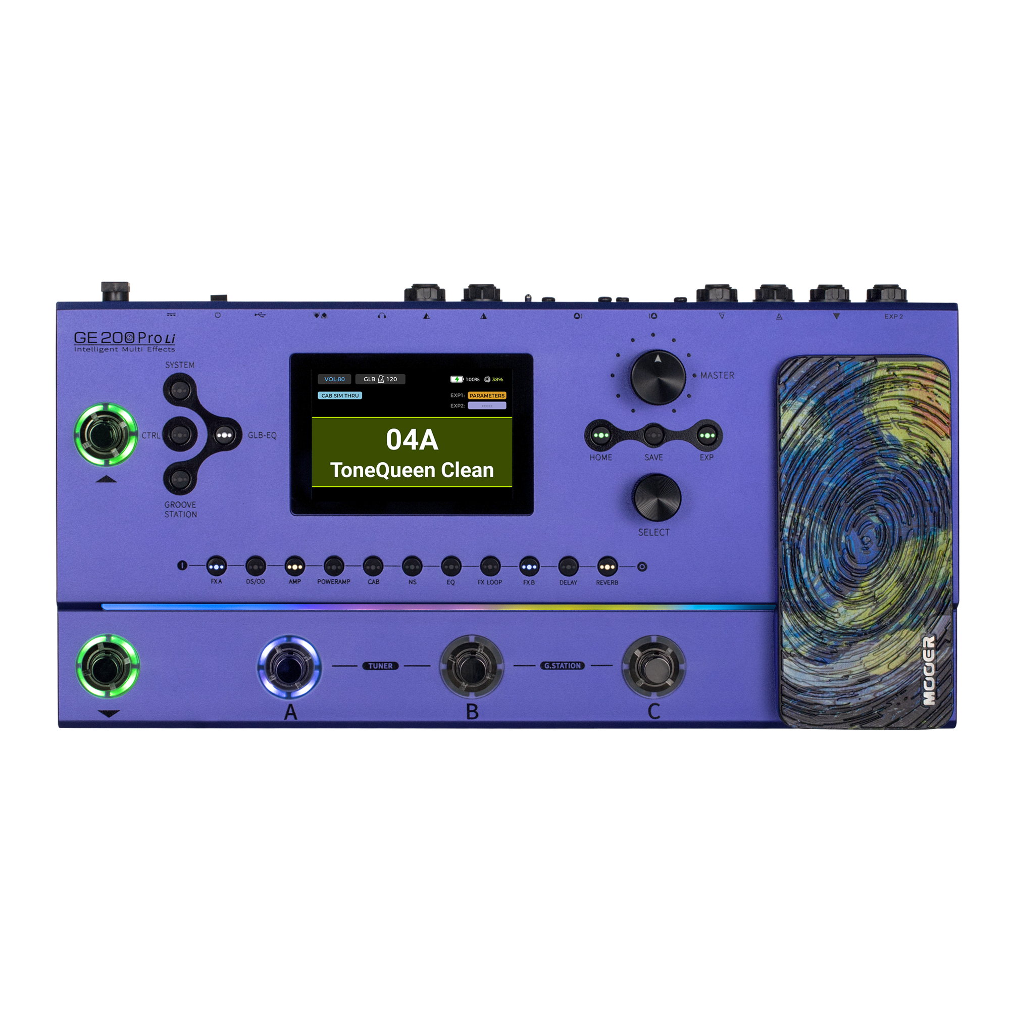 Mooer GE200 マルチエフェクター Mooer GE200 Pro Li