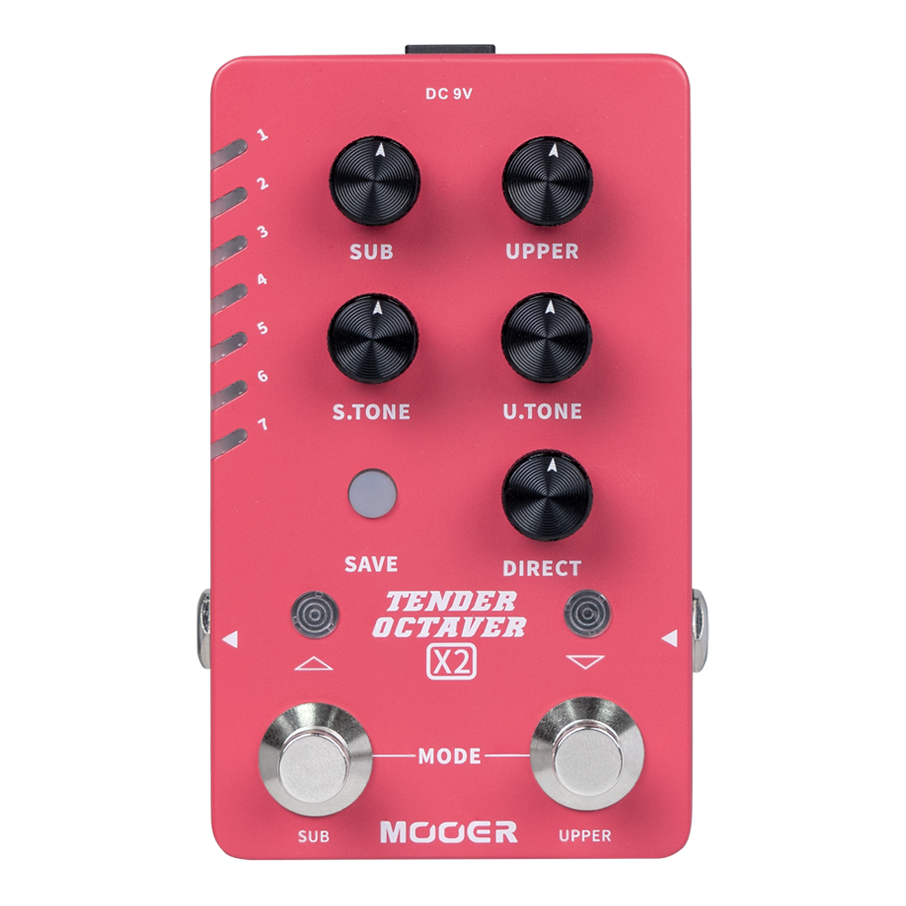 Mooer Tender Octaver X2 オクターバーペダル Mooer TENDER OCTAVER X2