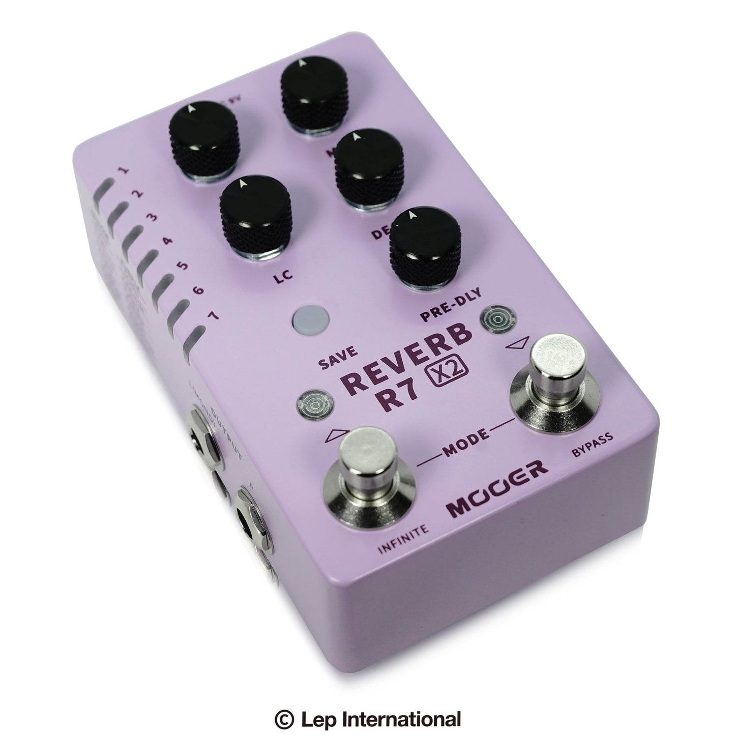 【11/20(木)16:00までフットスイッチハット付属】Mooer R7 X2 REVERB