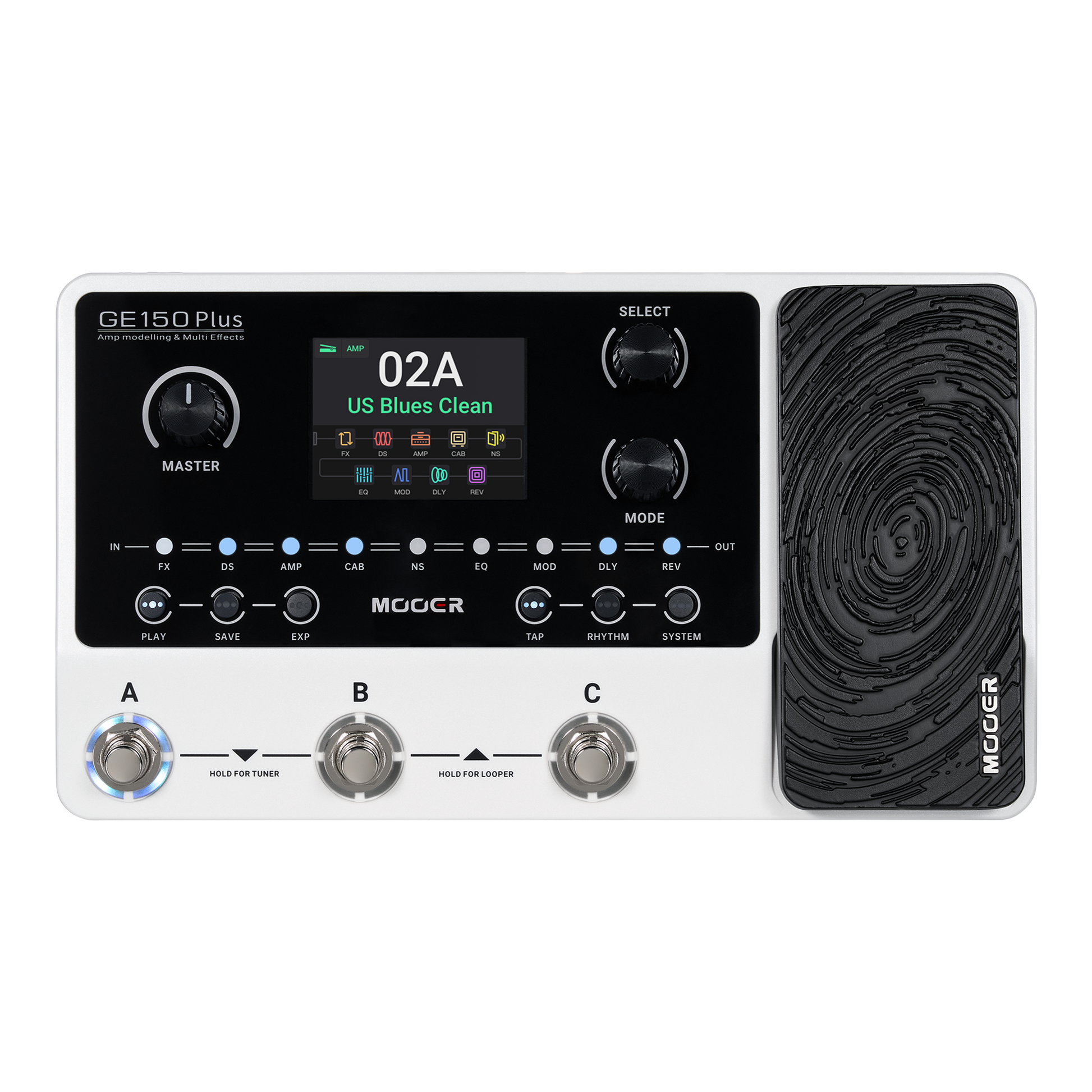 MOOER GE150 アンプモデリング & エフェクター GE150_Plus-01.png?v=1757474665