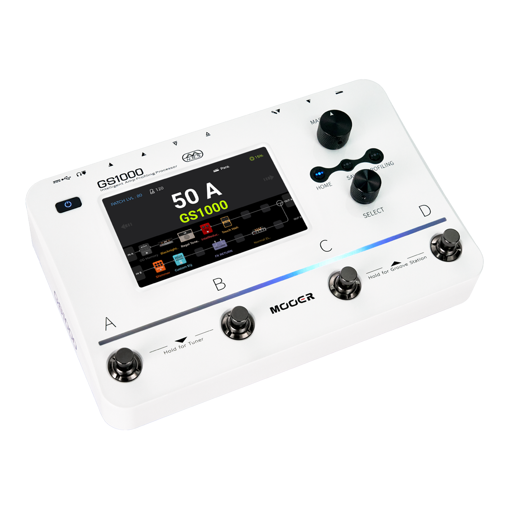 MOOER GS1000 マルチエフェクター 10/9(木)16:00までGWF4付属】Mooer GS1000