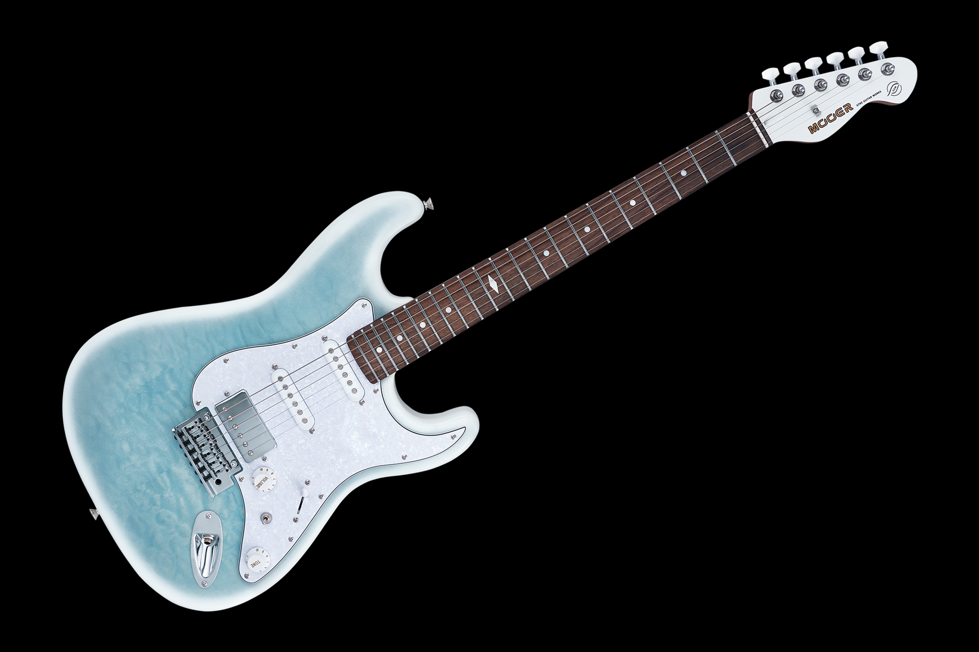 ギター MOOER guitar synth Mooer MSC40 Pro Dreamy Blue