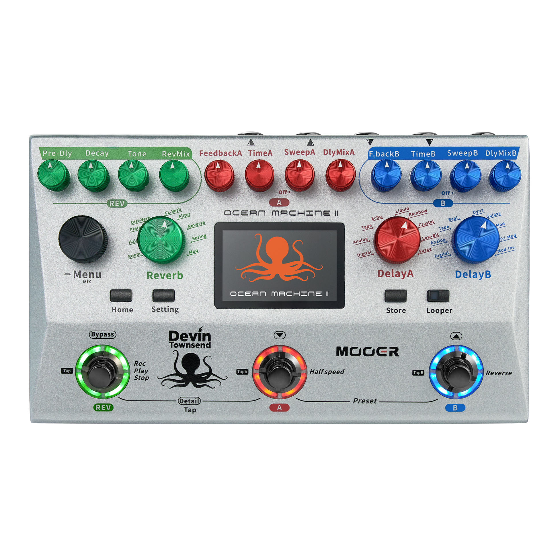 ギター MOOER OCEAN MACHINE II Mooer Ocean Machine II