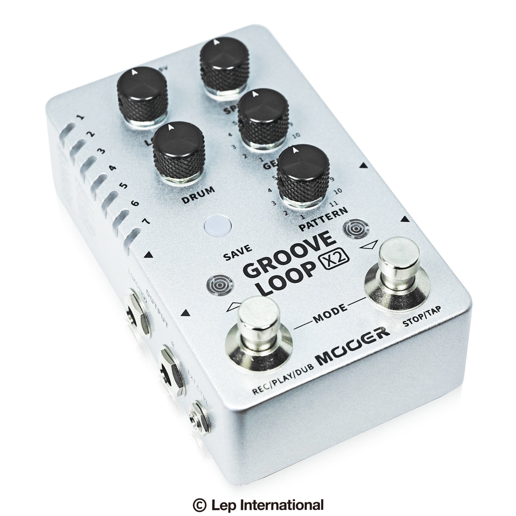 フットスイッチハットランダムで2個付属】Mooer GROOVE LOOP X2