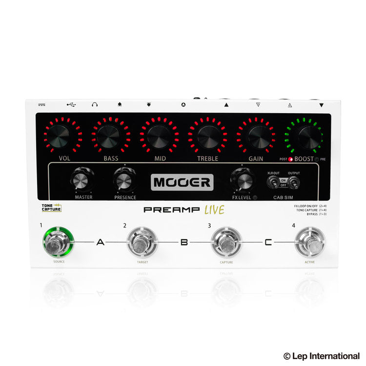 MOOER PREAMP LIVE ムーア プリアンプ ライブ | gulatilaw.com